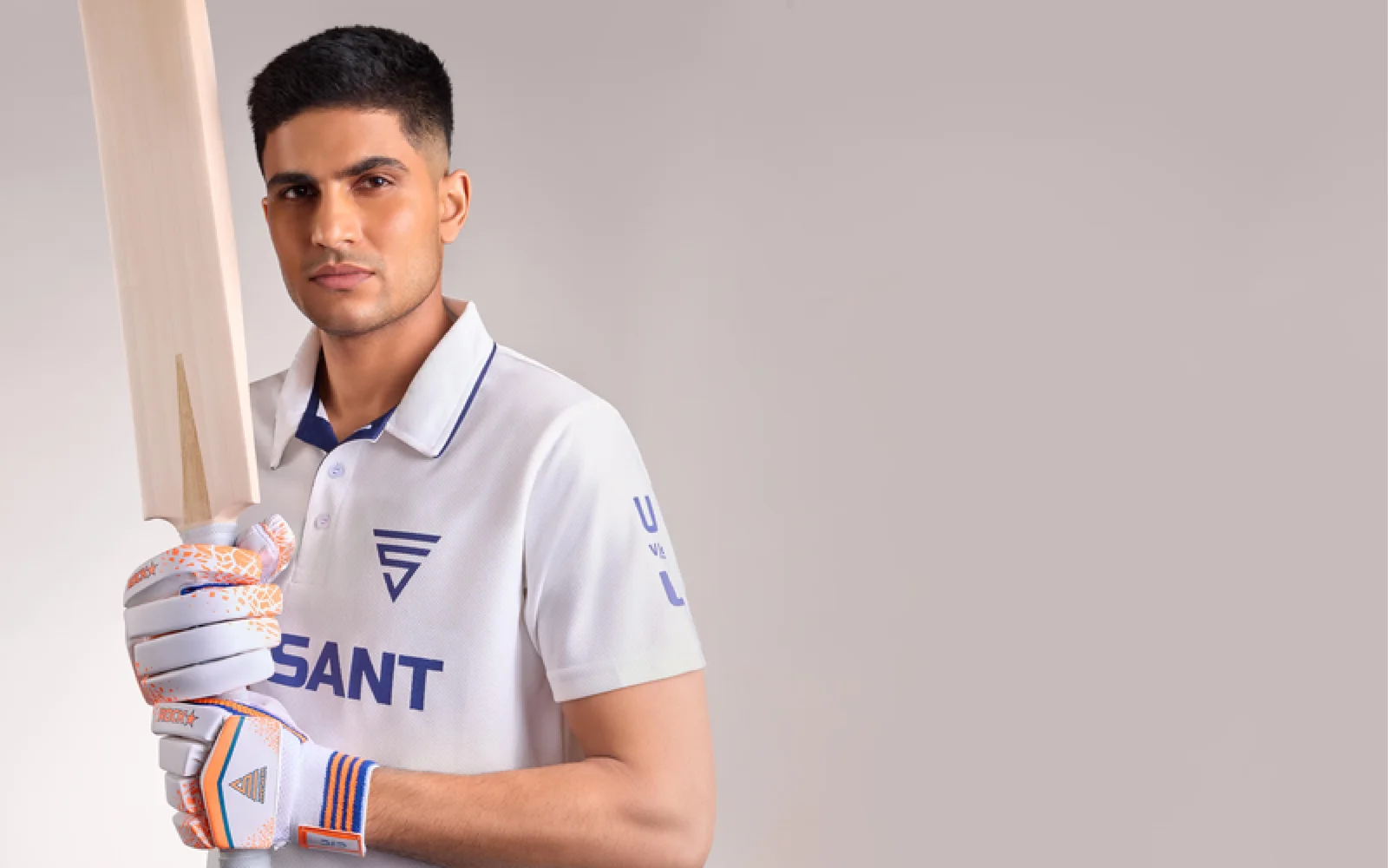 Shubman Gill with the Versant ROCK STAR